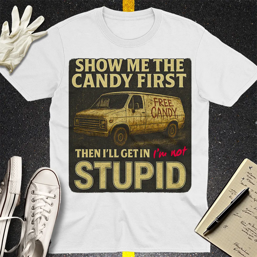 Show Me the Candy T-Shirt - White