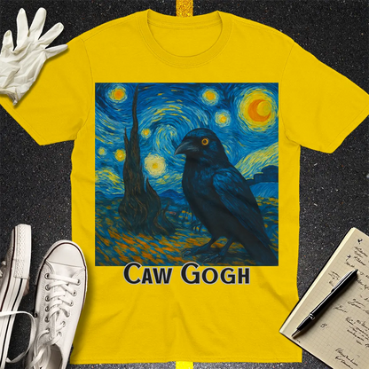 Caw Gogh T-Shirt - Daisy