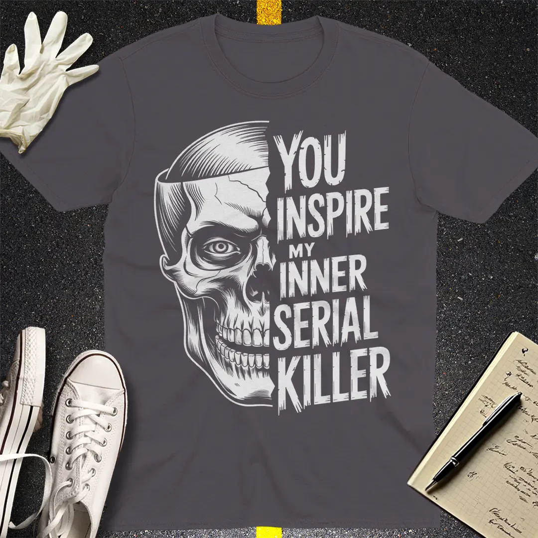 Inner Serial Killer T-Shirt - Charcoal