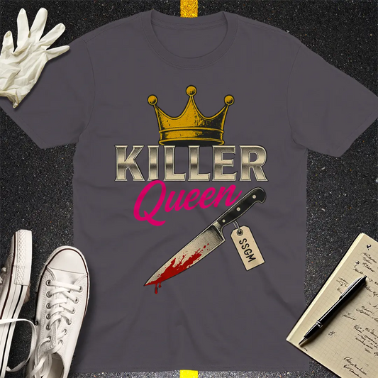 Killer Queen T-Shirt - Charcoal
