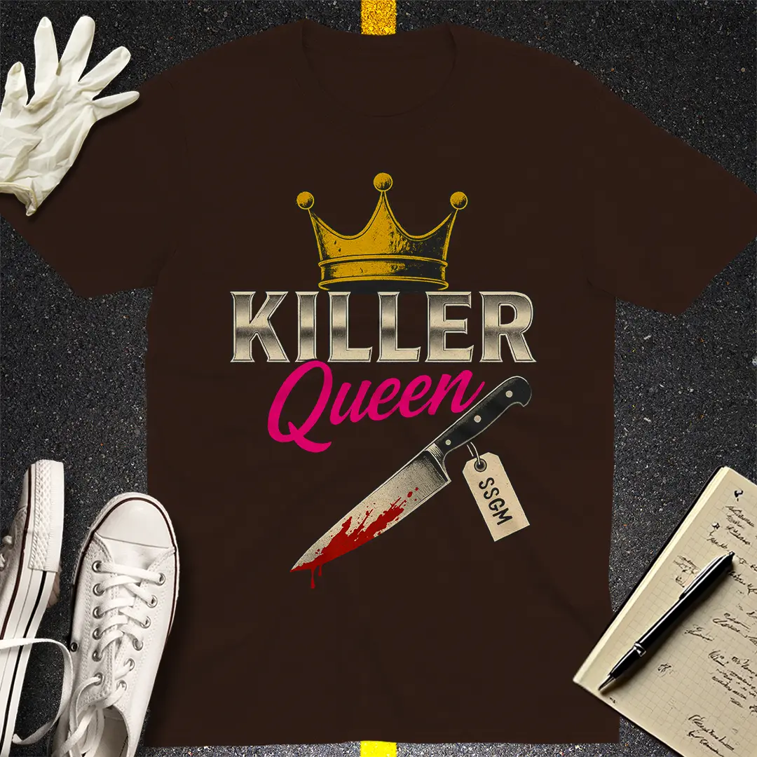 Killer Queen T-Shirt - Dark Chocolate