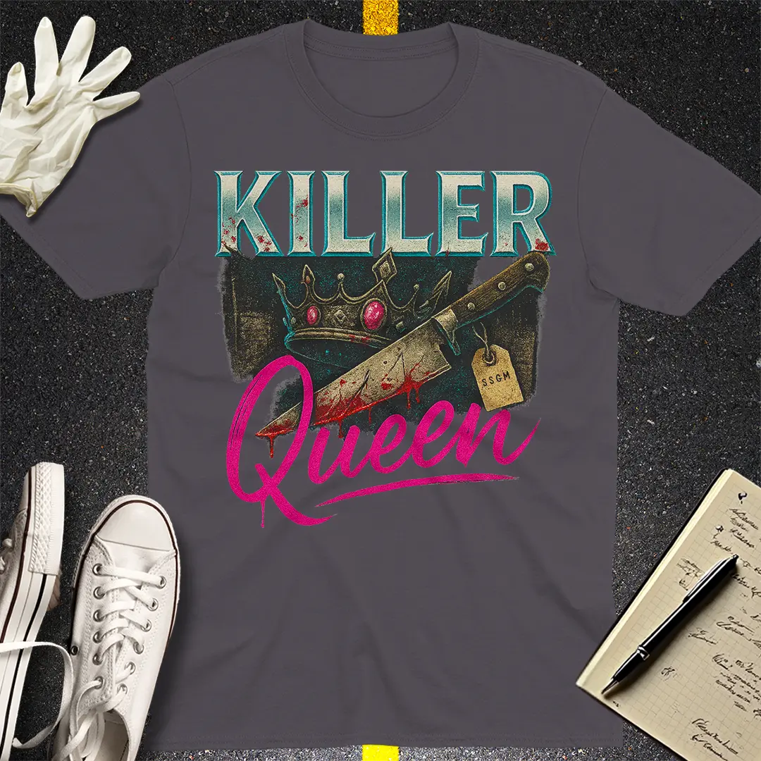 Killer Queen T-Shirt - Charcoal