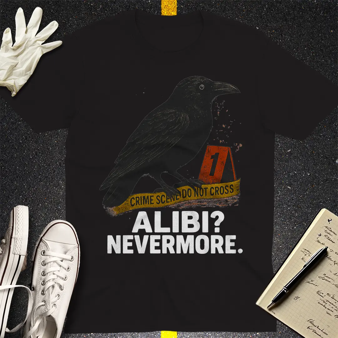 Alibi Nevermore T-Shirt - Black
