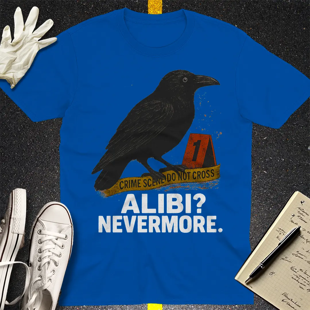 Alibi Nevermore T-Shirt - Royal