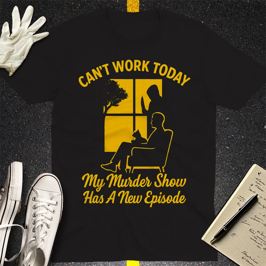 Murder Show Marathon T-Shirt - Black