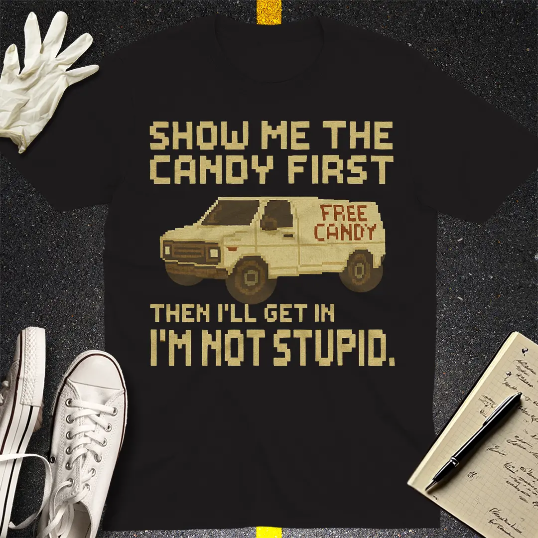 Show Me The Candy T-Shirt - Black