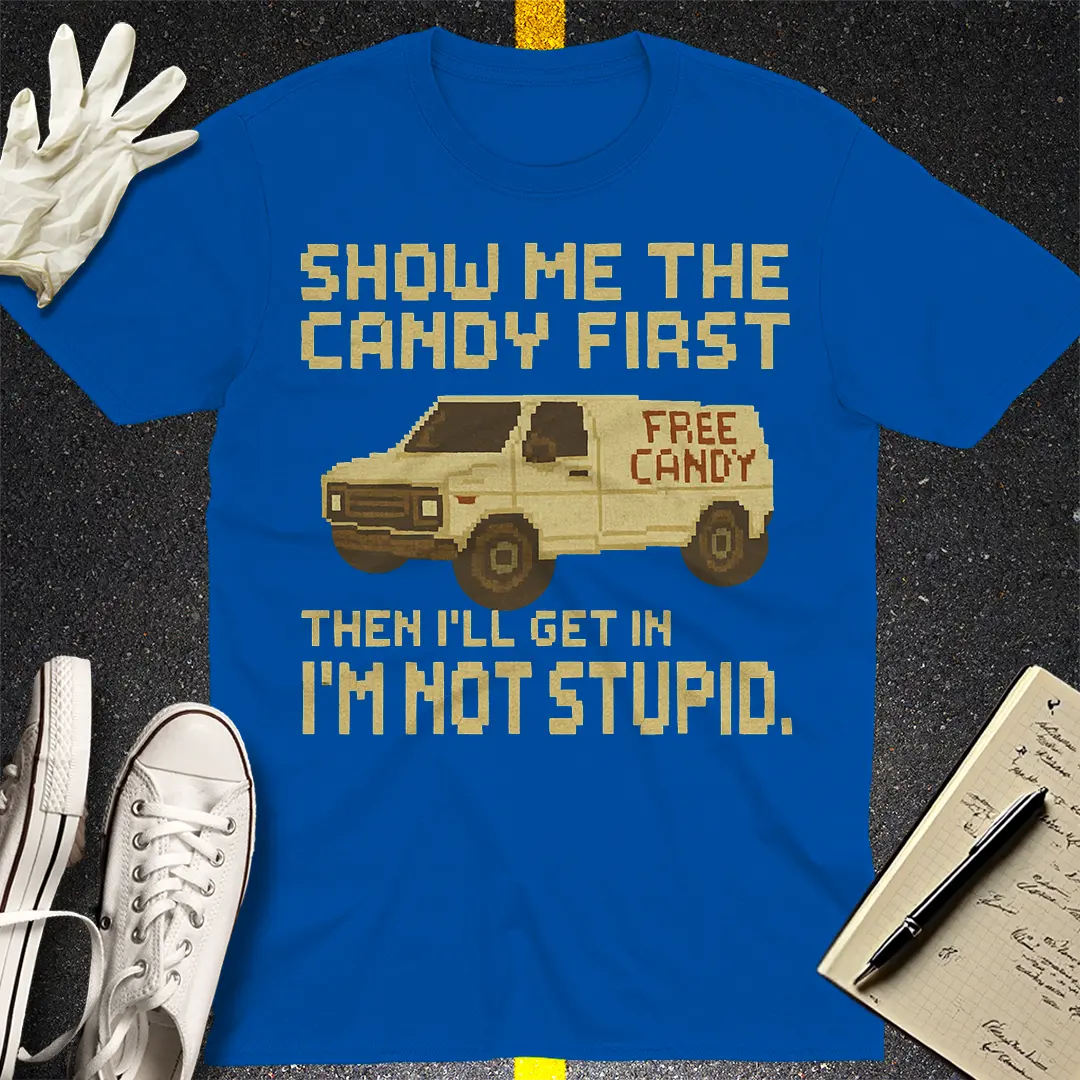 Show Me The Candy T-Shirt - Royal