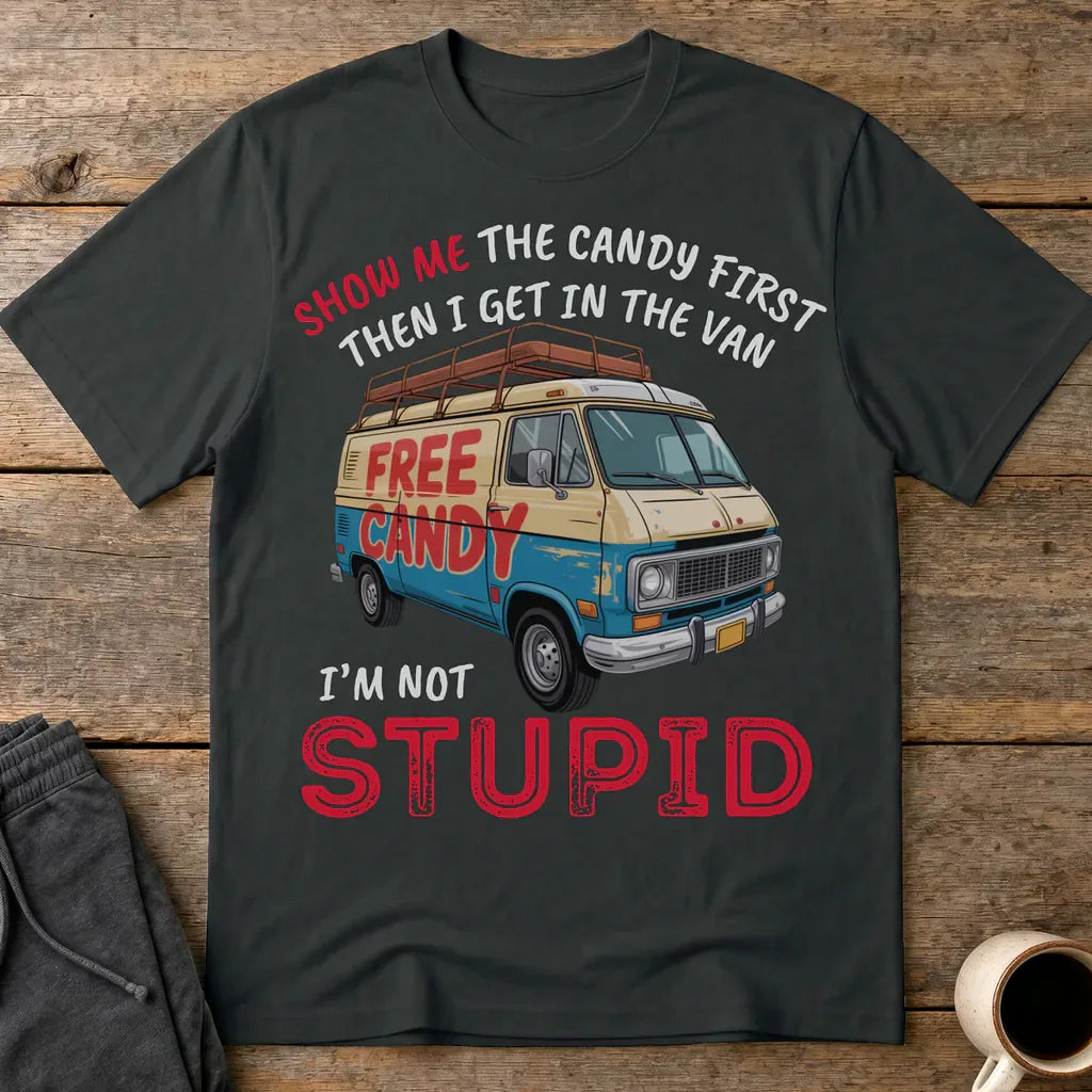 Show Me Stupid T-Shirt - Black