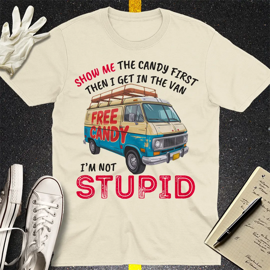 Show Me Stupid T-Shirt - Natural