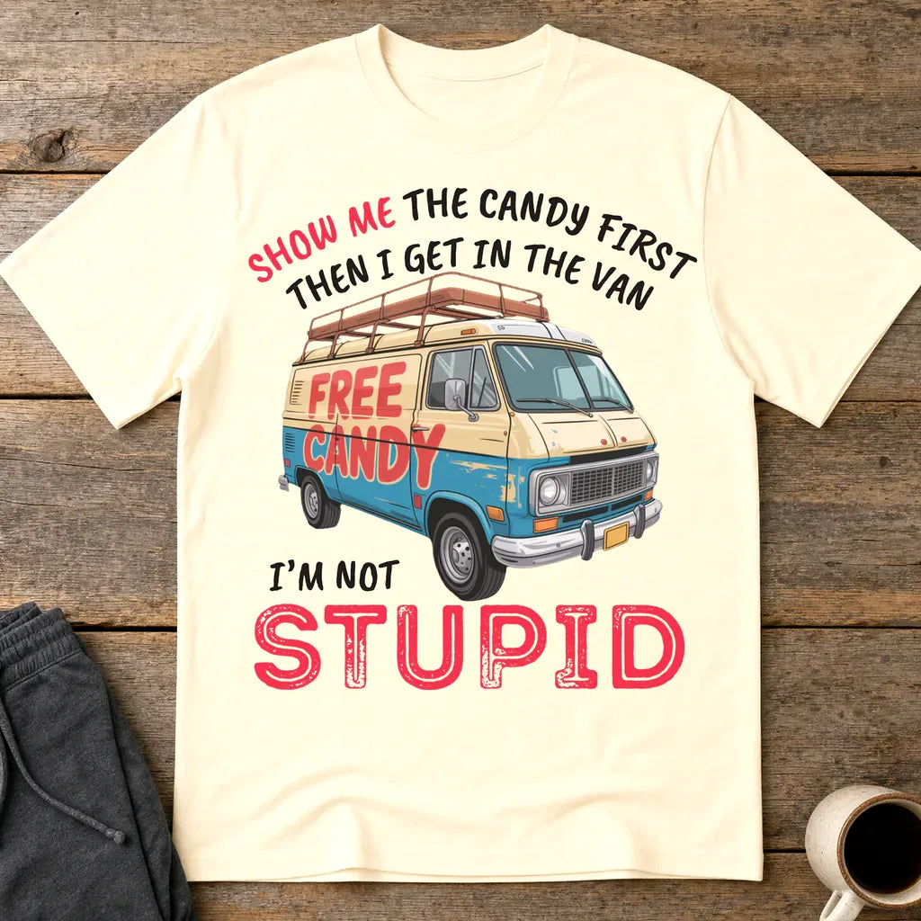 Show Me Stupid T-Shirt - Natural