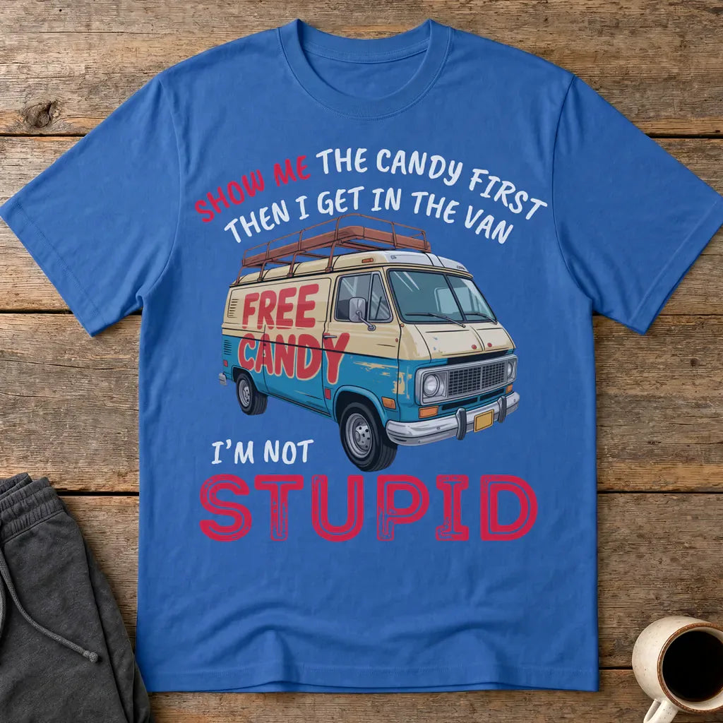Show Me Stupid T-Shirt - Royal