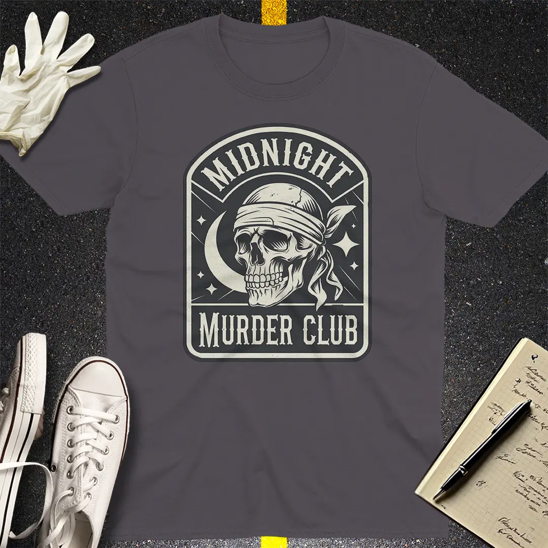 Midnight Murder Club T-Shirt - Charcoal