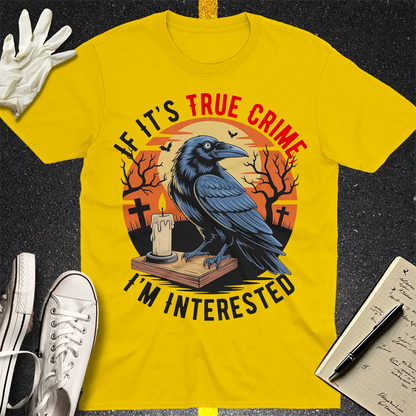 True Crime Raven T-Shirt - Daisy