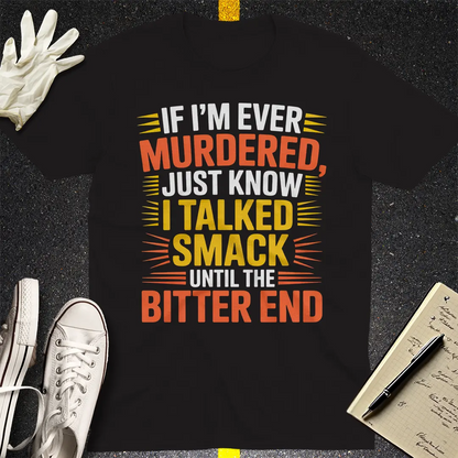 Talked Smack T-Shirt - Black