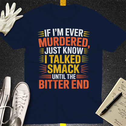 Talked Smack T-Shirt - Navy