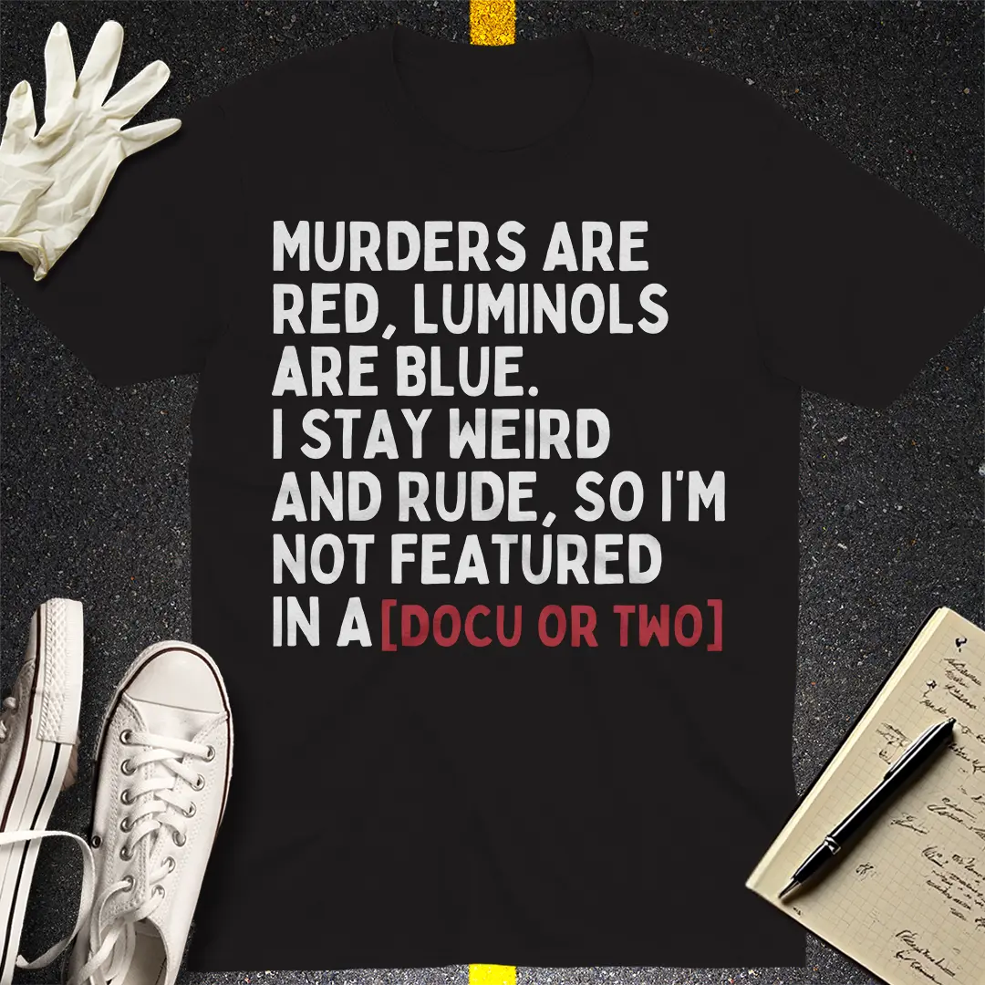 Docu or Two T-Shirt - Black