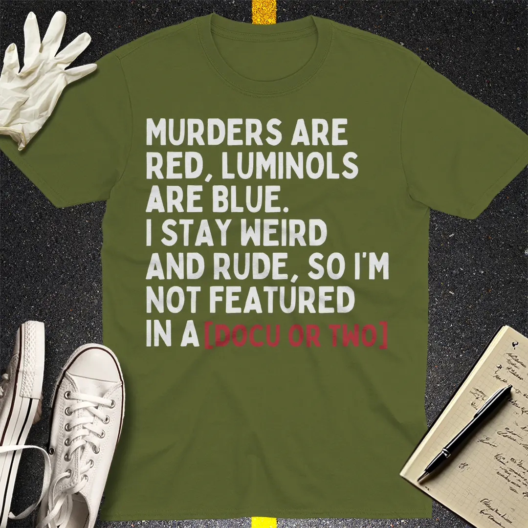 Docu or Two T-Shirt - Military Green