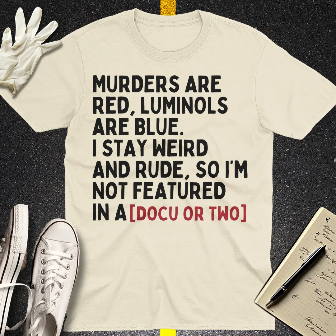 Docu or Two T-Shirt - Natural