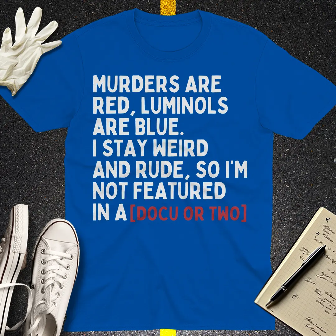 Docu or Two T-Shirt - Royal