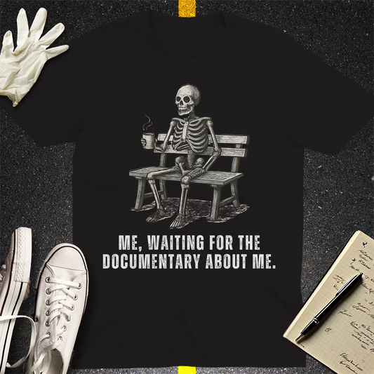 Dead Inside Coffee Time T-Shirt - Black