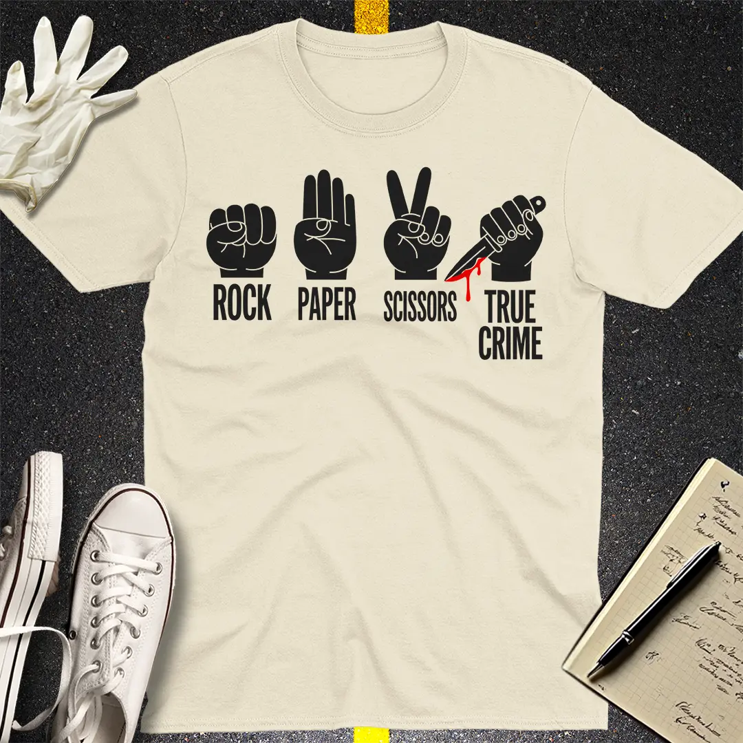 True Crime Twist T-Shirt - Natural