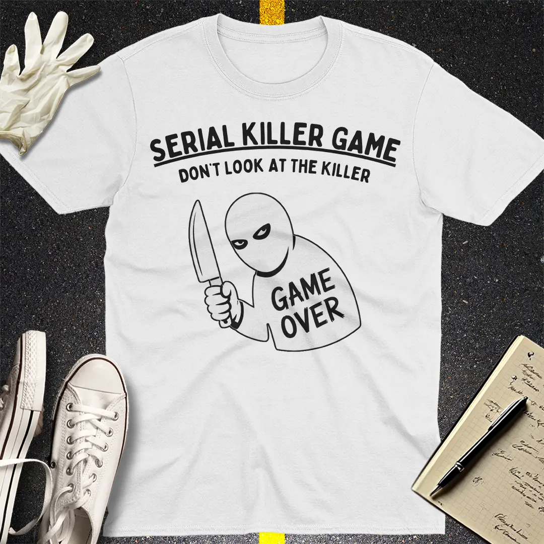 Game Over Masked Villain T-Shirt - White