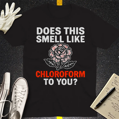 Chloroform Rose T-Shirt - Black