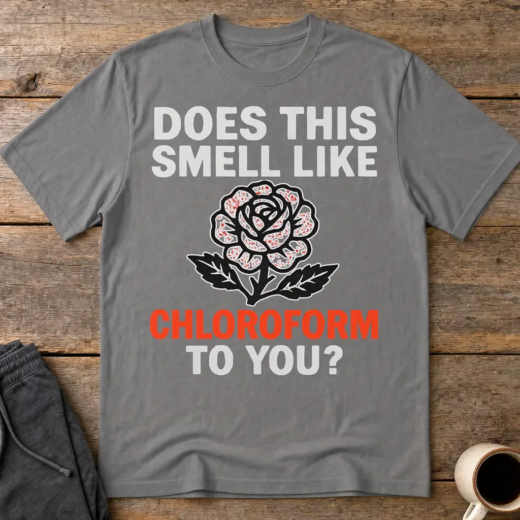 Chloroform Rose T-Shirt - Charcoal
