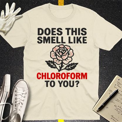 Chloroform Rose T-Shirt - Natural