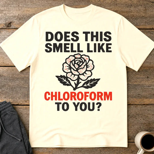 Chloroform Rose T-Shirt - Natural