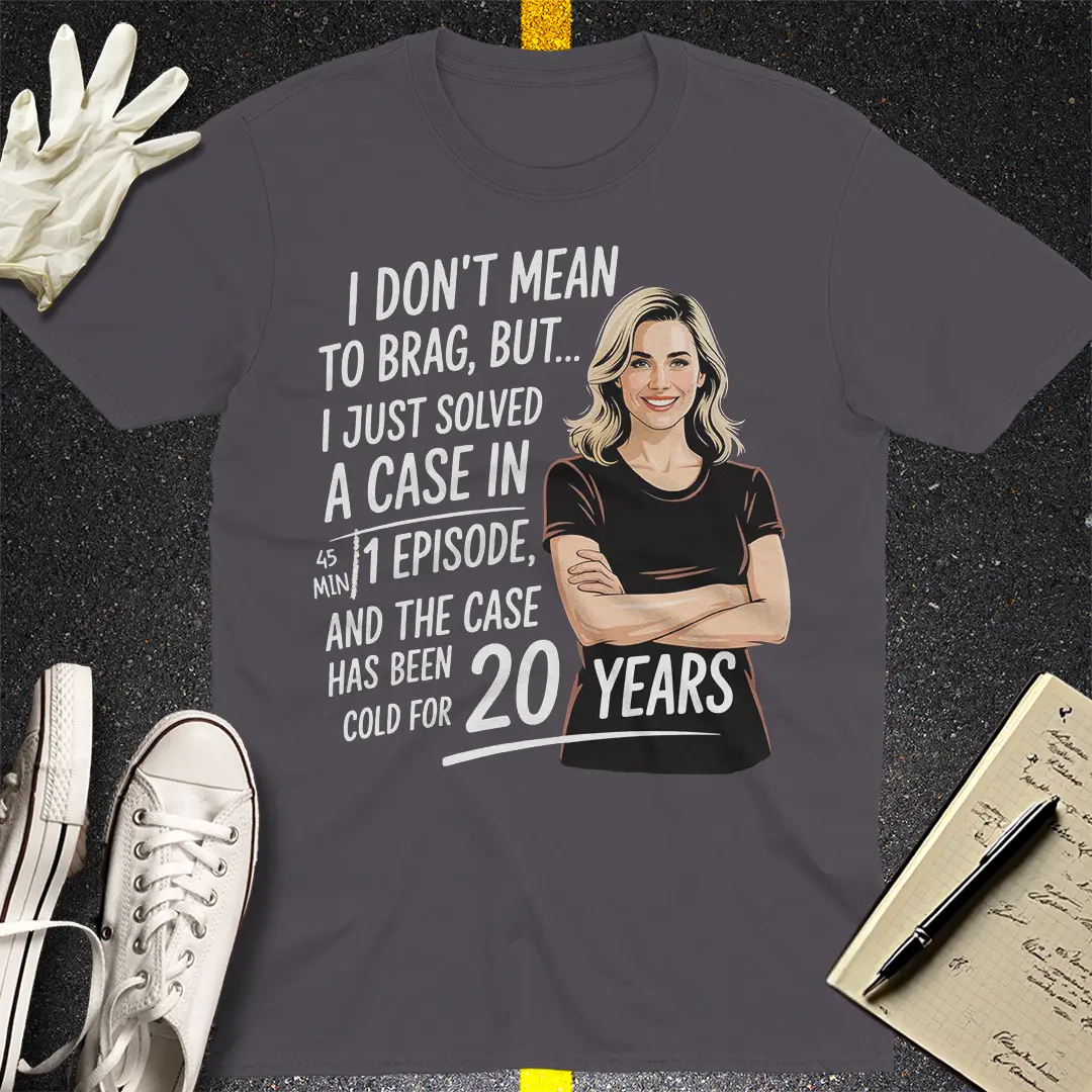 Solved in One Episode T-Shirt - Charcoal