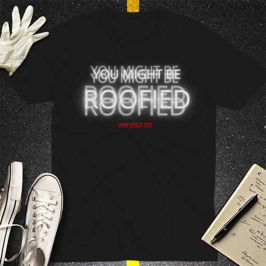 You Might Be Roofied T-Shirt - Black