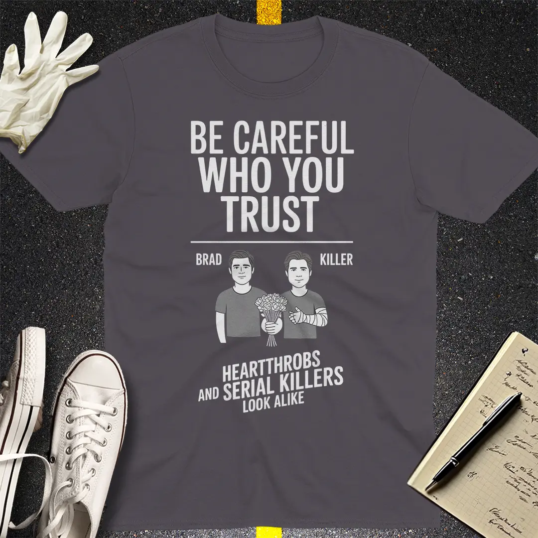 Trust Issues T-Shirt - Charcoal