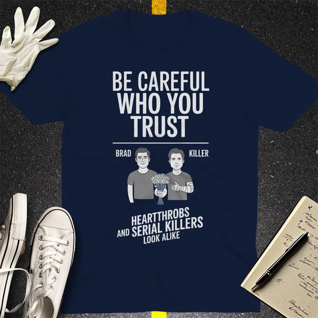 Trust Issues T-Shirt - Navy