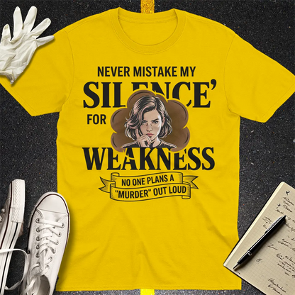 Silence Is Power T-Shirt - Daisy