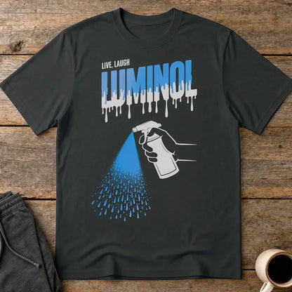 Let’s Glow Luminol T-Shirt - Black