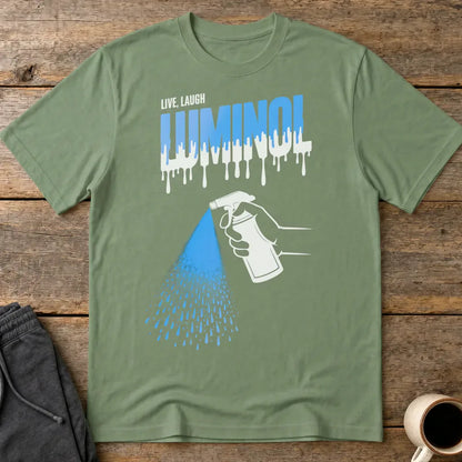 Let’s Glow Luminol T-Shirt - Military Green