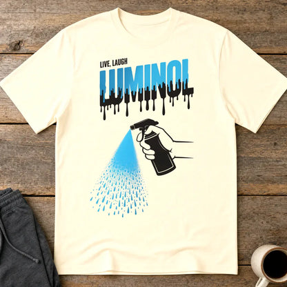 Let’s Glow Luminol T-Shirt - Natural