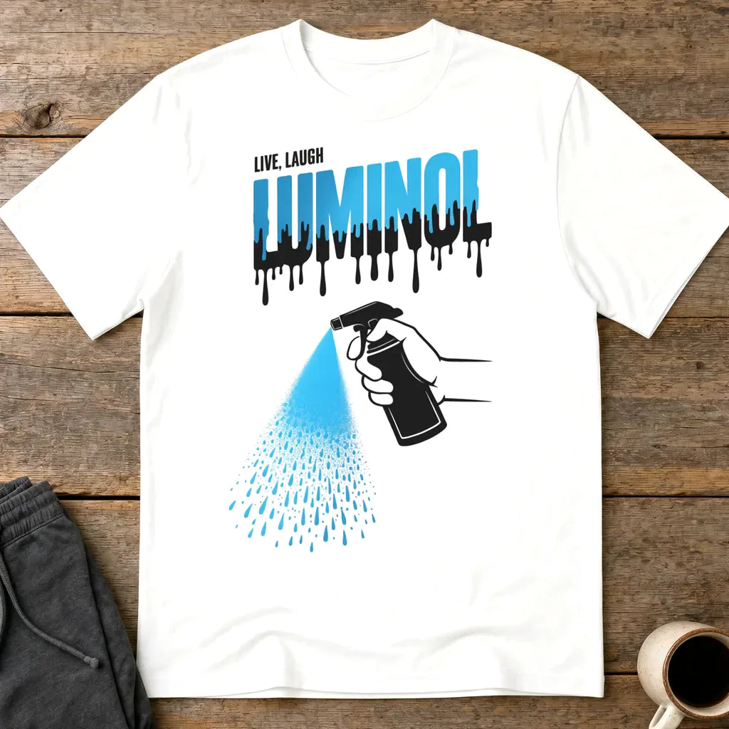 Let’s Glow Luminol T-Shirt - White