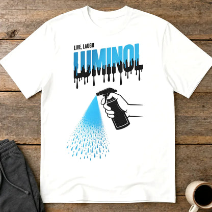 Let’s Glow Luminol T-Shirt - White