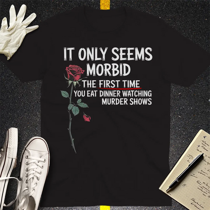 Murder Show Dinner T-Shirt - Black