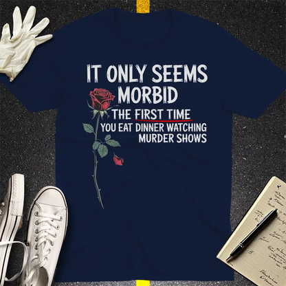 Murder Show Dinner T-Shirt - Navy