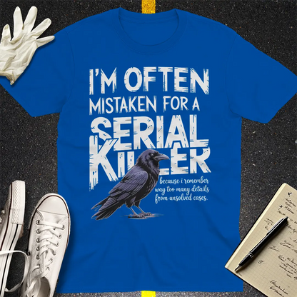 Serial Killer Vibes T-Shirt - Royal