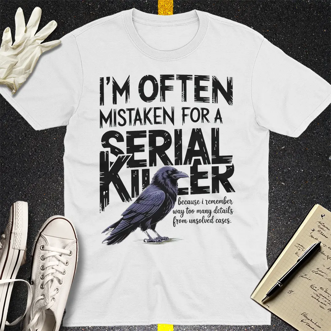 Serial Killer Vibes T-Shirt - White