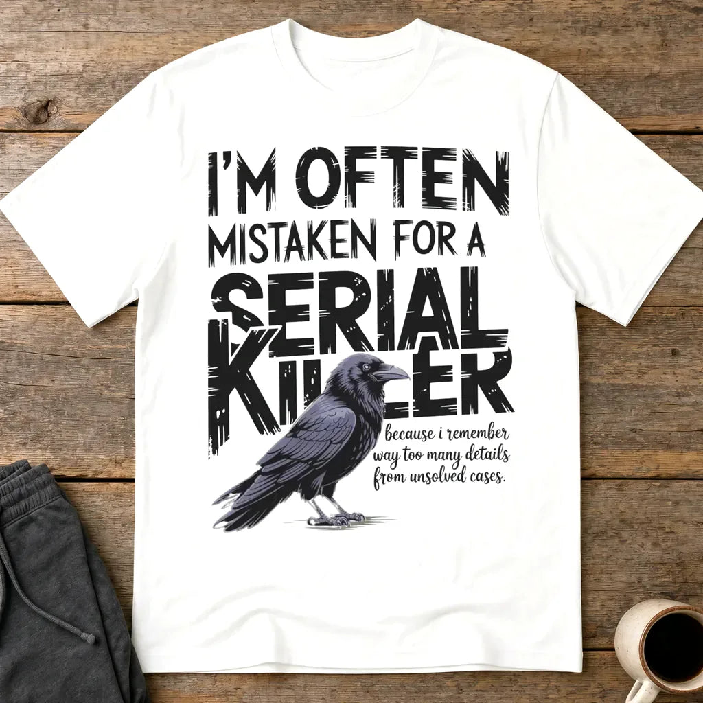 Serial Killer Vibes T-Shirt - White