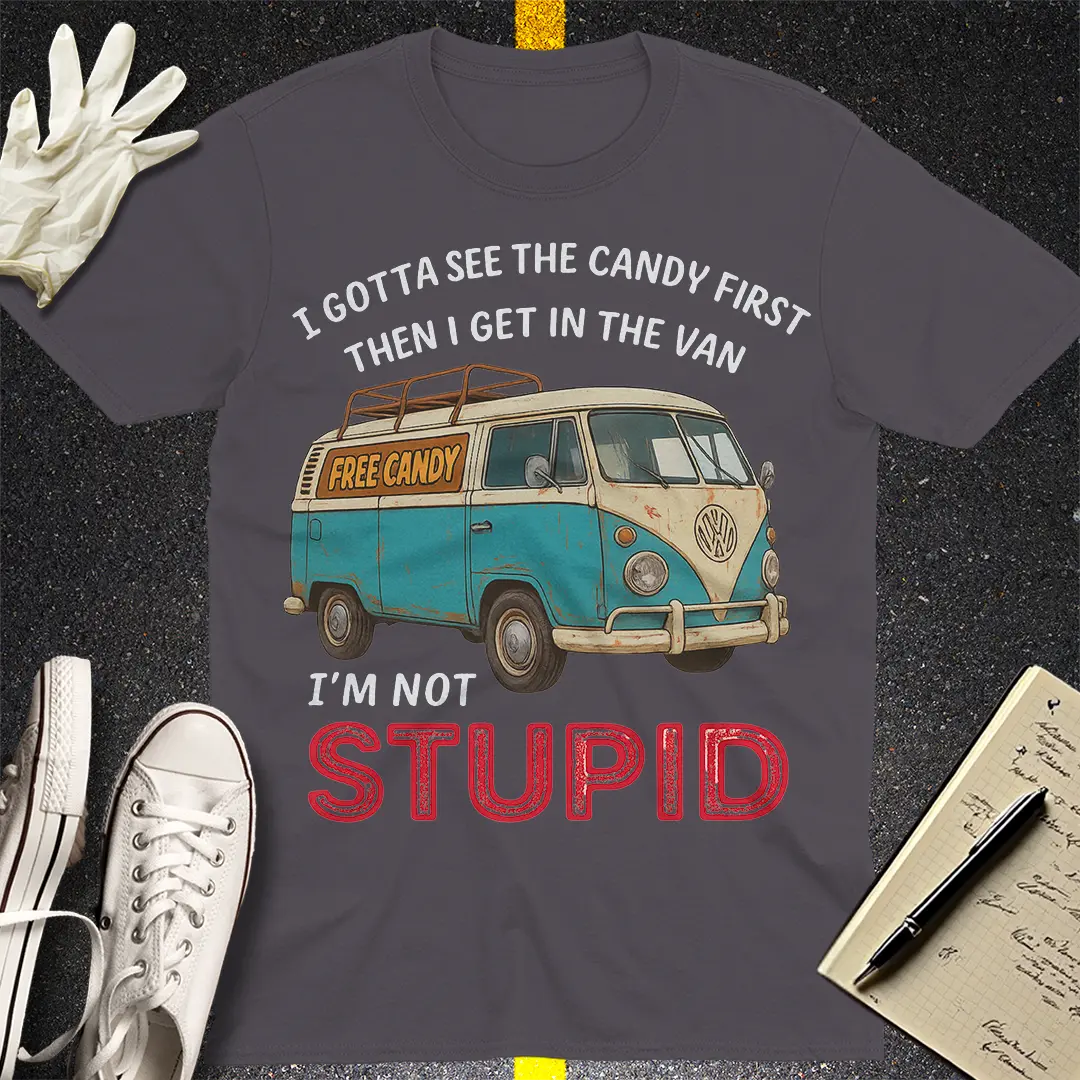 Free Candy Logic T-Shirt - Charcoal