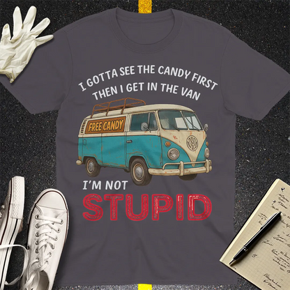 Free Candy Logic T-Shirt - Charcoal