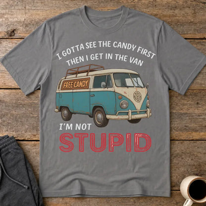 Free Candy Logic T-Shirt - Charcoal