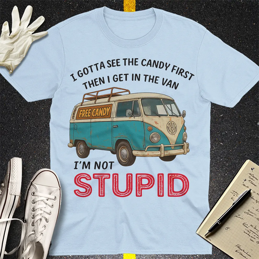 Free Candy Logic T-Shirt - Light Blue