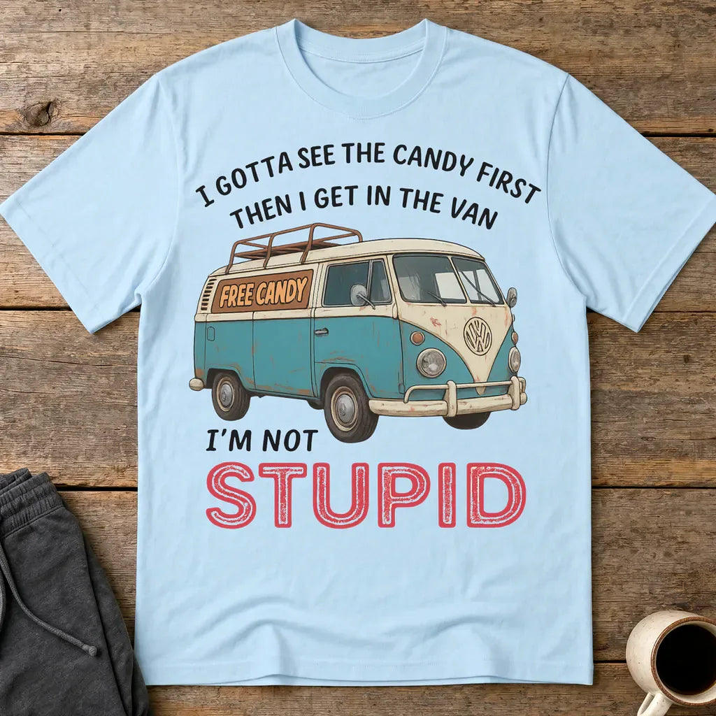 Free Candy Logic T-Shirt - Light Blue
